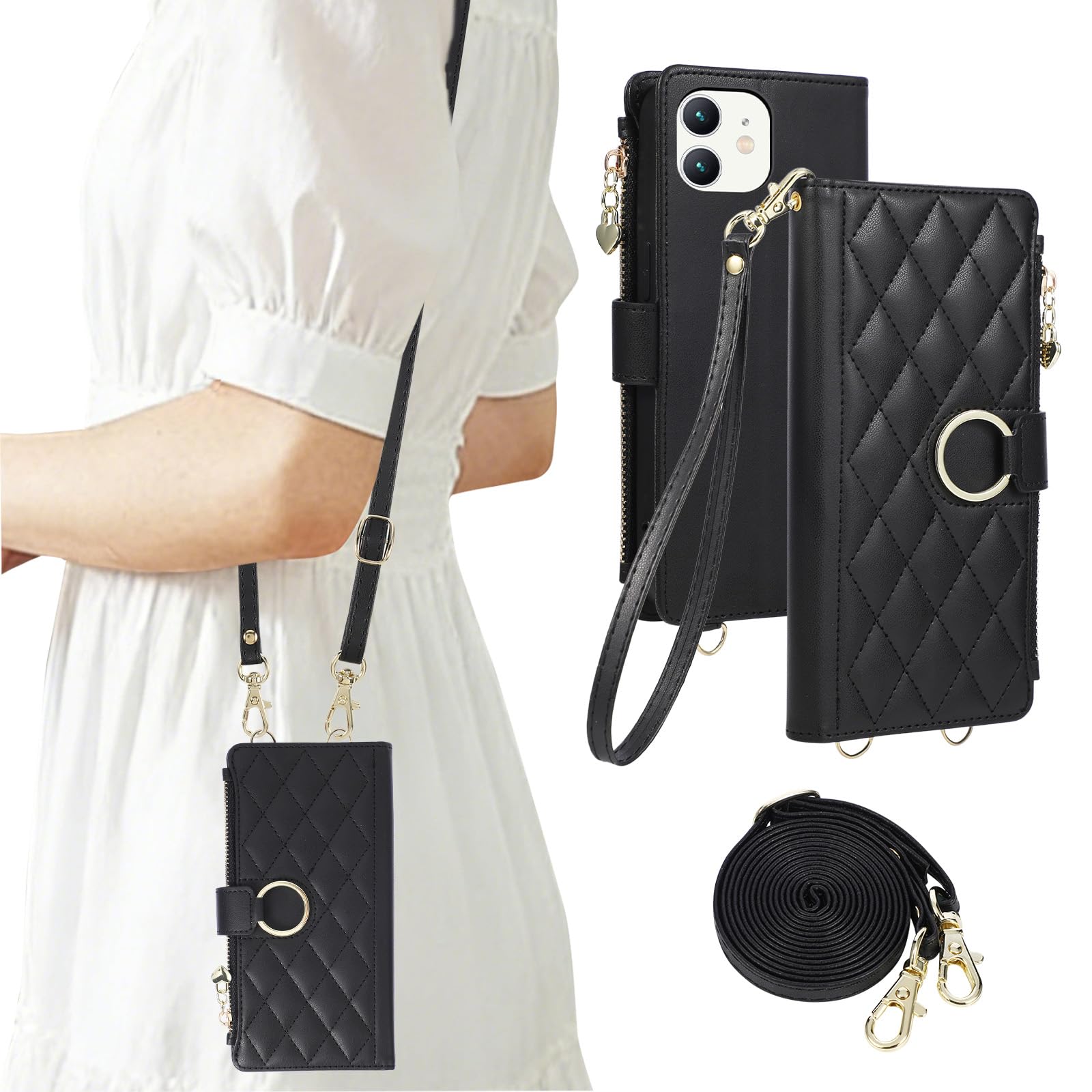 Amazon.co.jp: KW-LINK iPhone 12 / 12 pro ケース 手帳型 いphone12